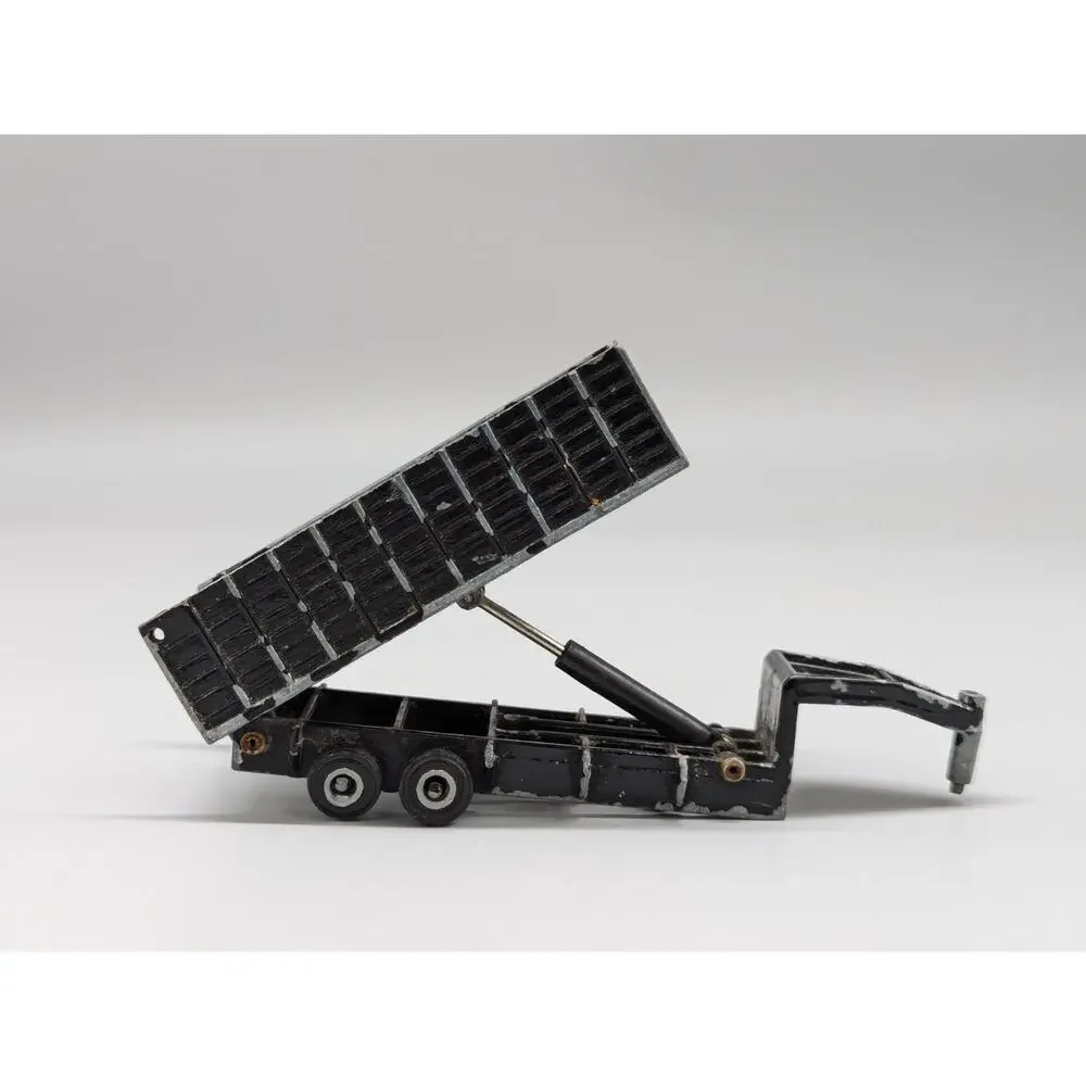 Ertl Farm Diecast Horse Trailer + Plastic Flatbed + Farm Animals Lot